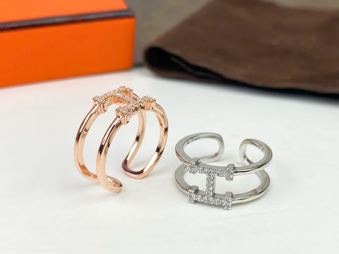 Hermes H Diamond Ring — image 8