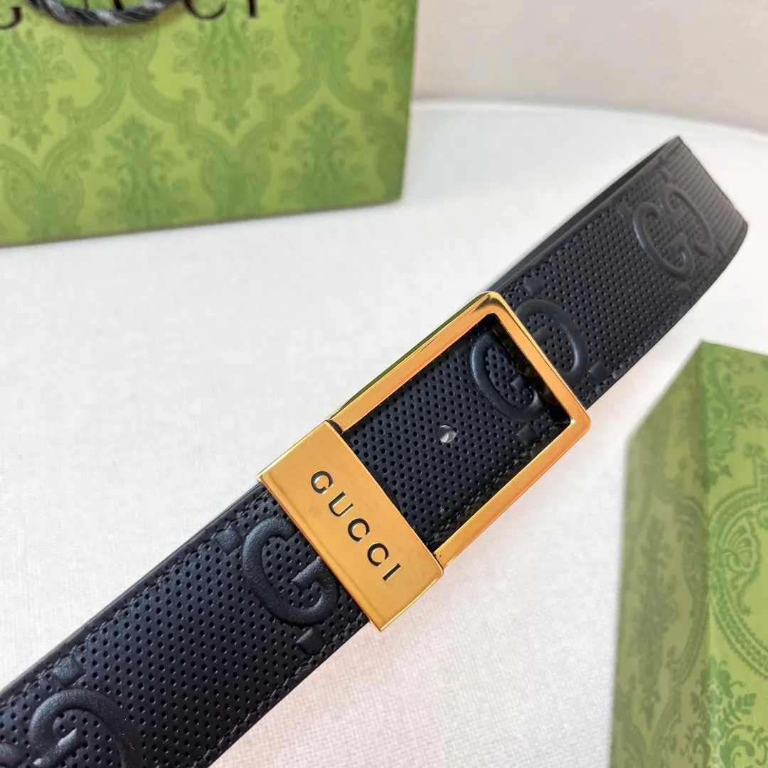 GG belt with silver buckle — image 2