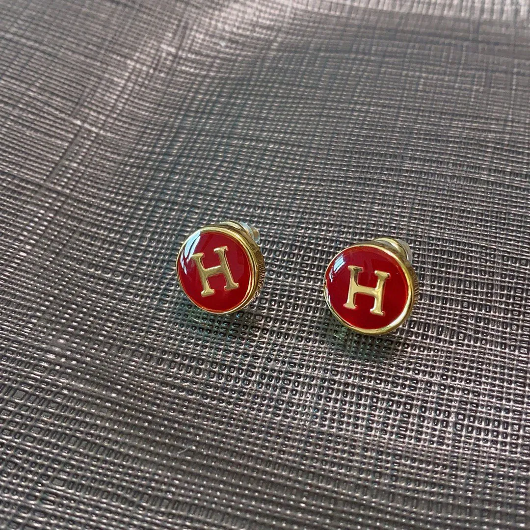 Hermes H Letter Earrings — image 7