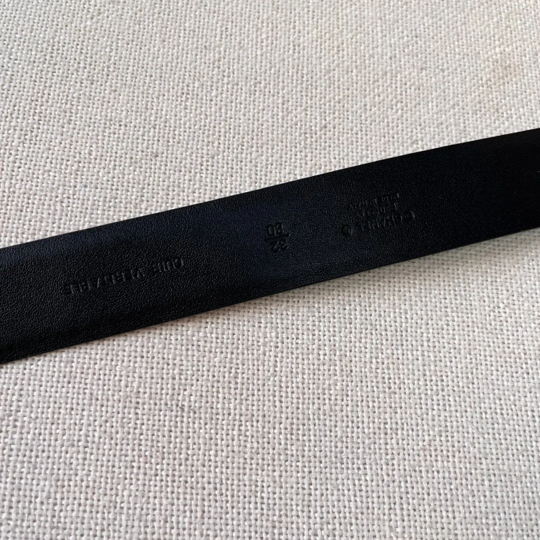 Chanel casual style leather logo belts — image 7