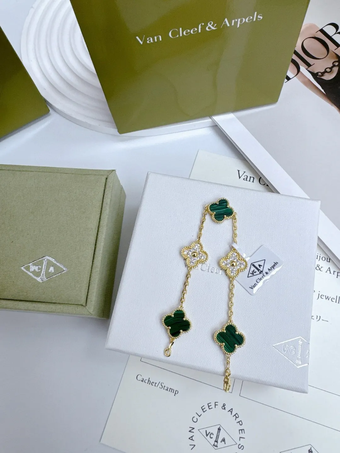 Van Cleef Vintage Alhambra Bracelet — image 7
