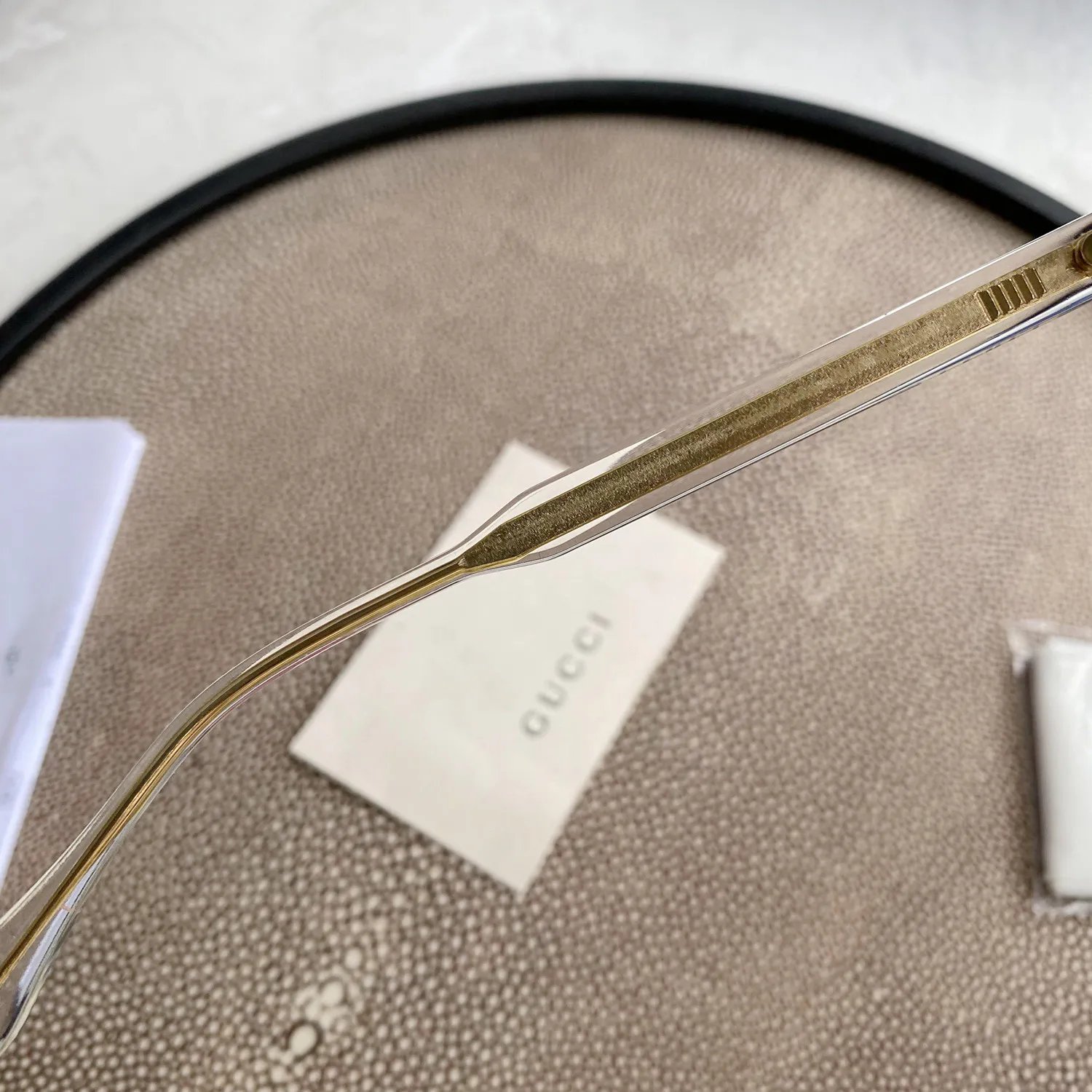 Gucci Eyewear square tinted sunglasses — image 3