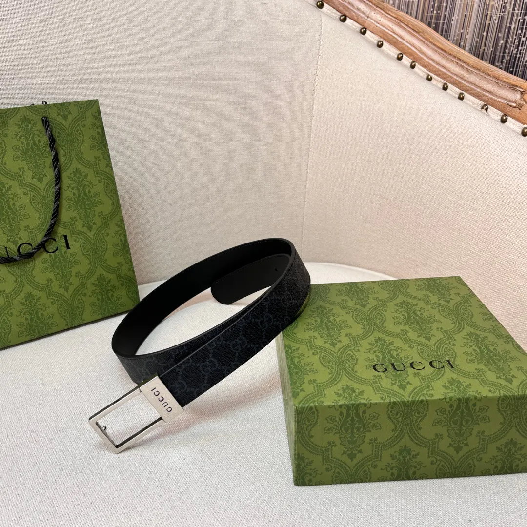 GG belt with silver buckle — image 6