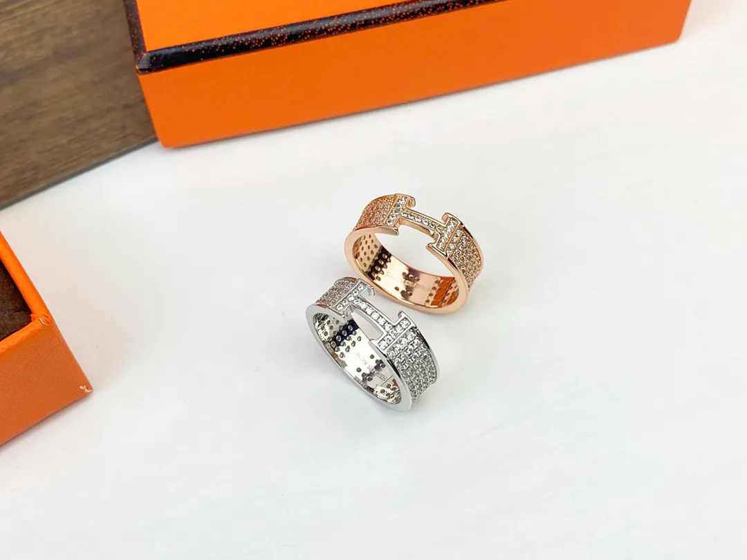 Hermes H Diamond Ring — image 4