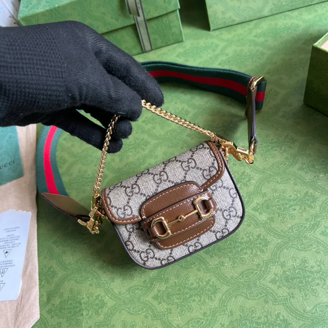 Gucci Horsebit 1955 strap wallet — image 6