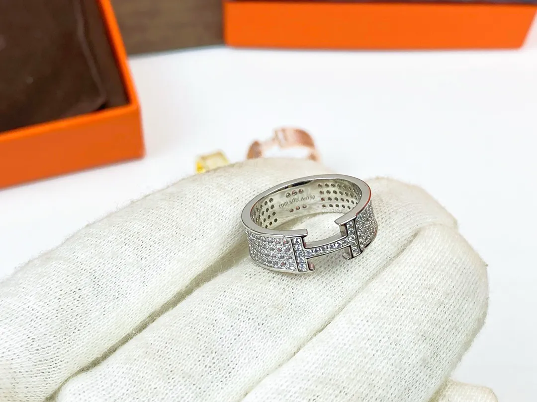 Hermes H Diamond Ring — image 3