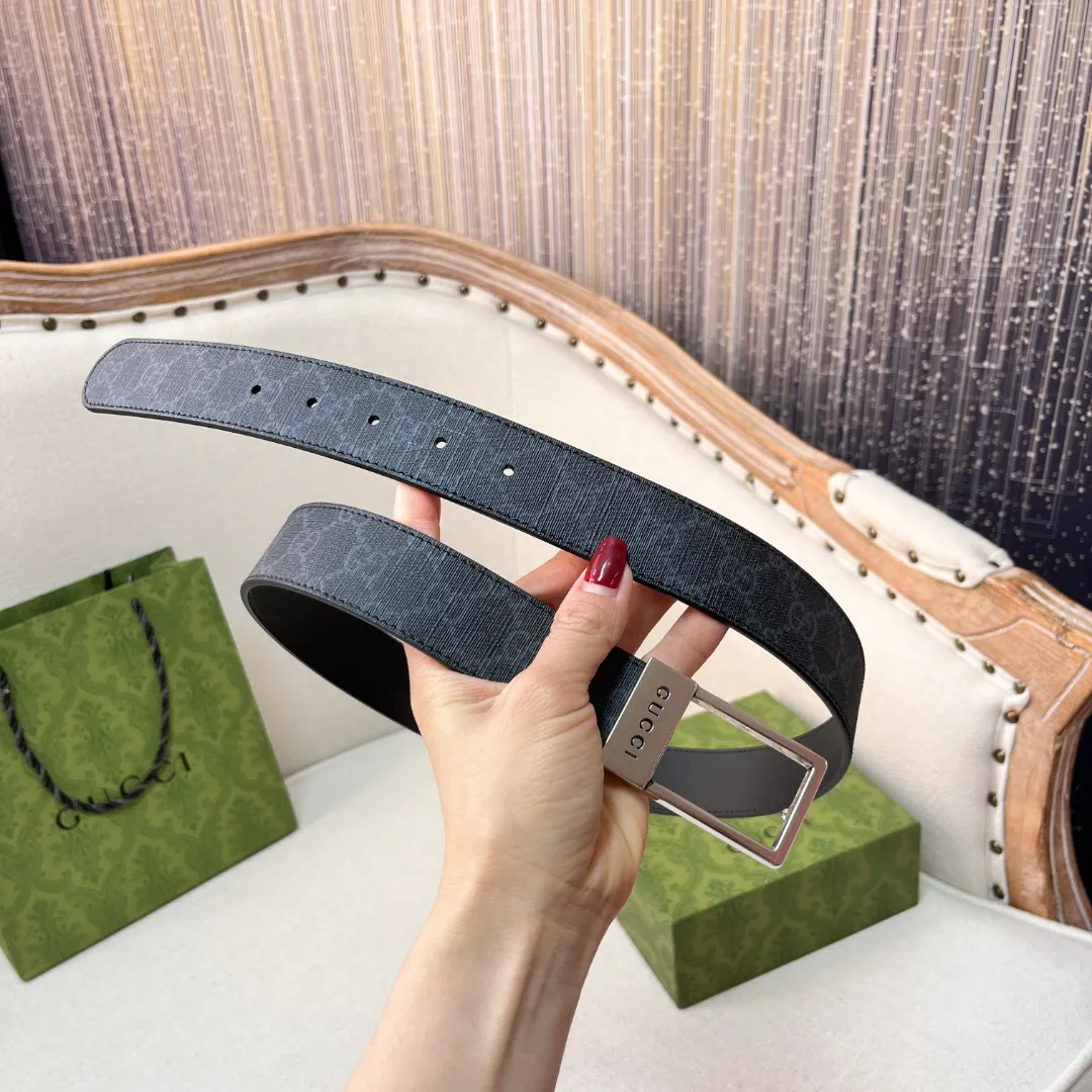 GG belt with silver buckle — image 3