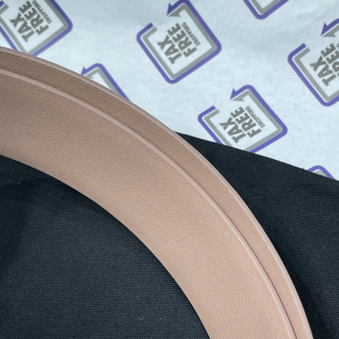 Chanel Red Patent Leather CC Logo Belt — image 3