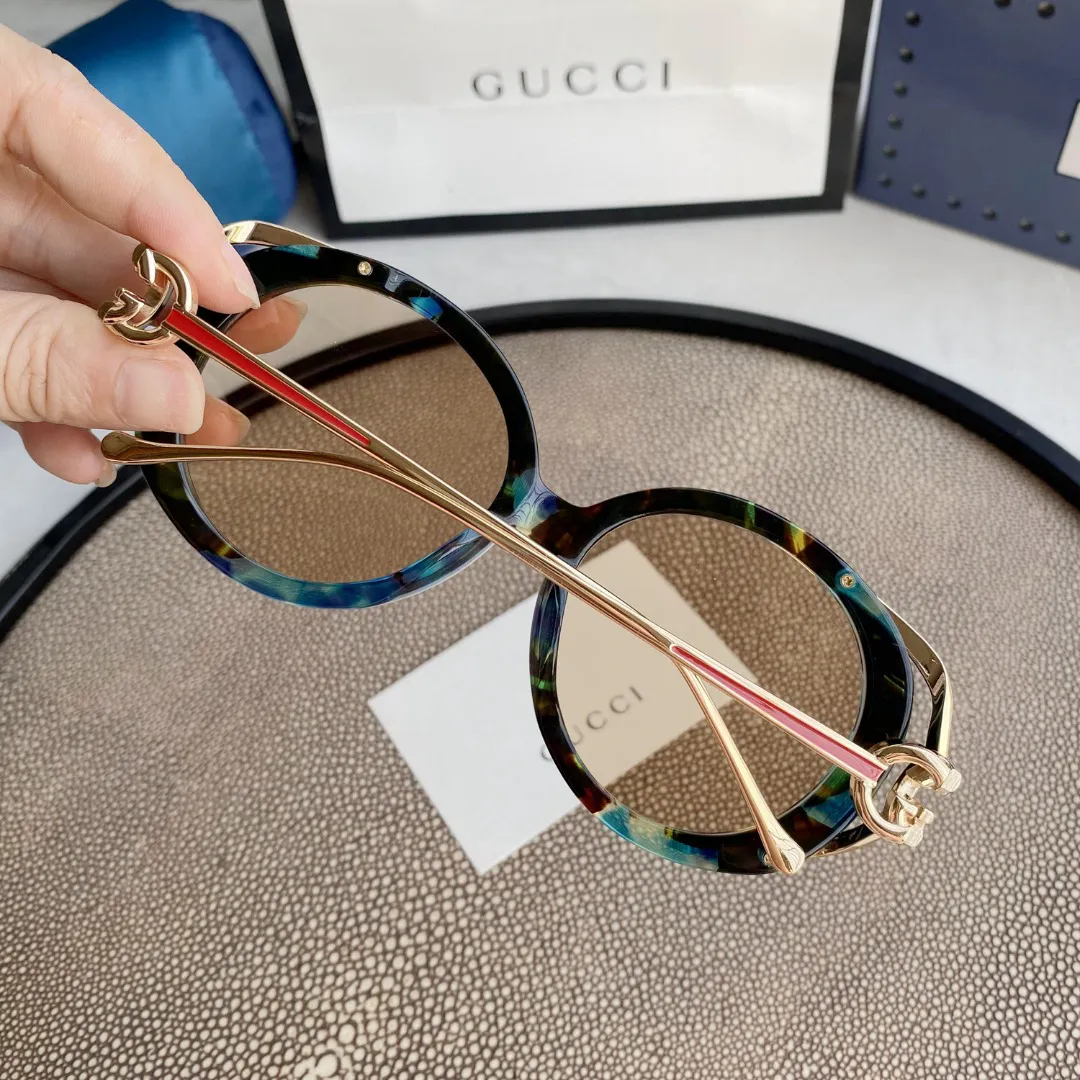 ROUND-FRAME INTERLOCKING G SUNGLASSES — image 6