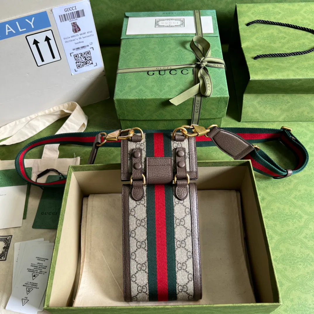Ophidia mini bag and detachable wallet — image 2