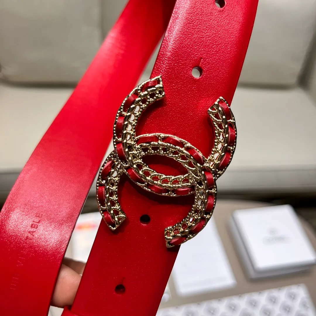 Chanel leather belt — image 2