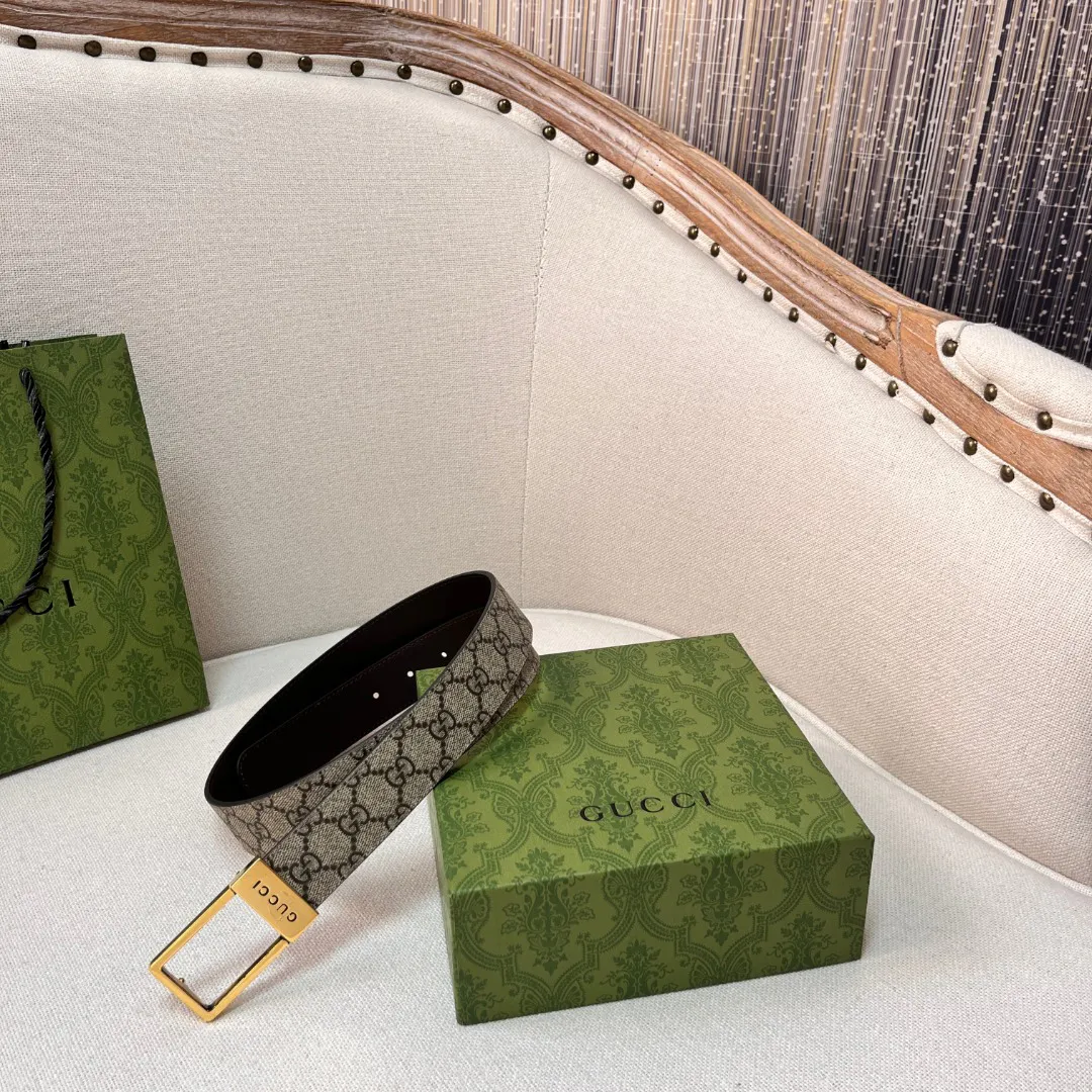 GG belt with silver buckle — image 6