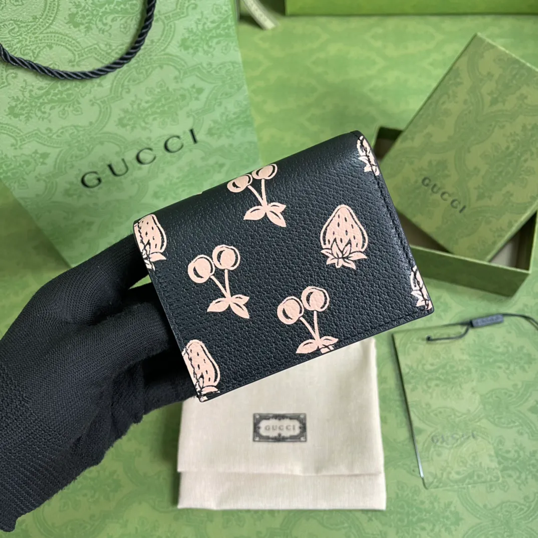 Leather card case wallet — image 2