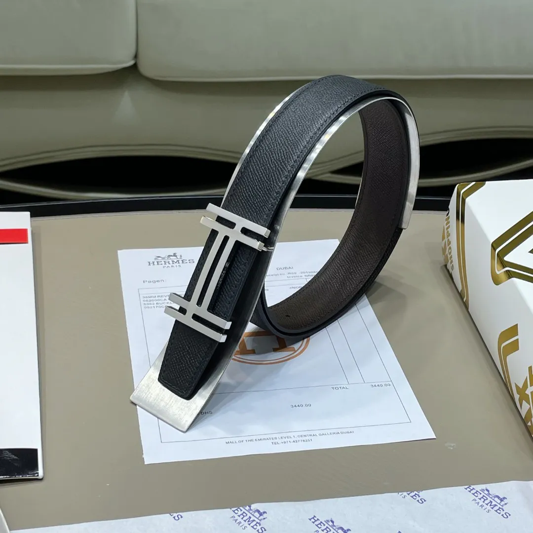 Hermès Cowhide Belt