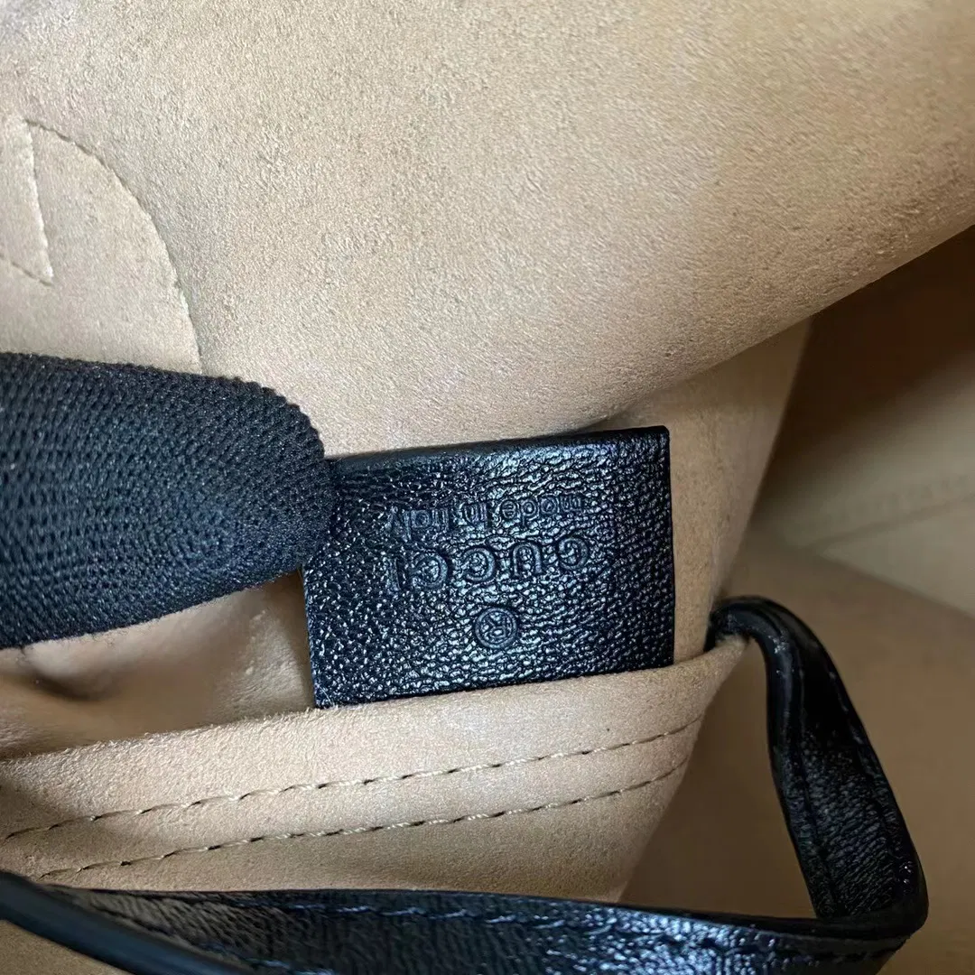 Small Double G leather tote — image 8