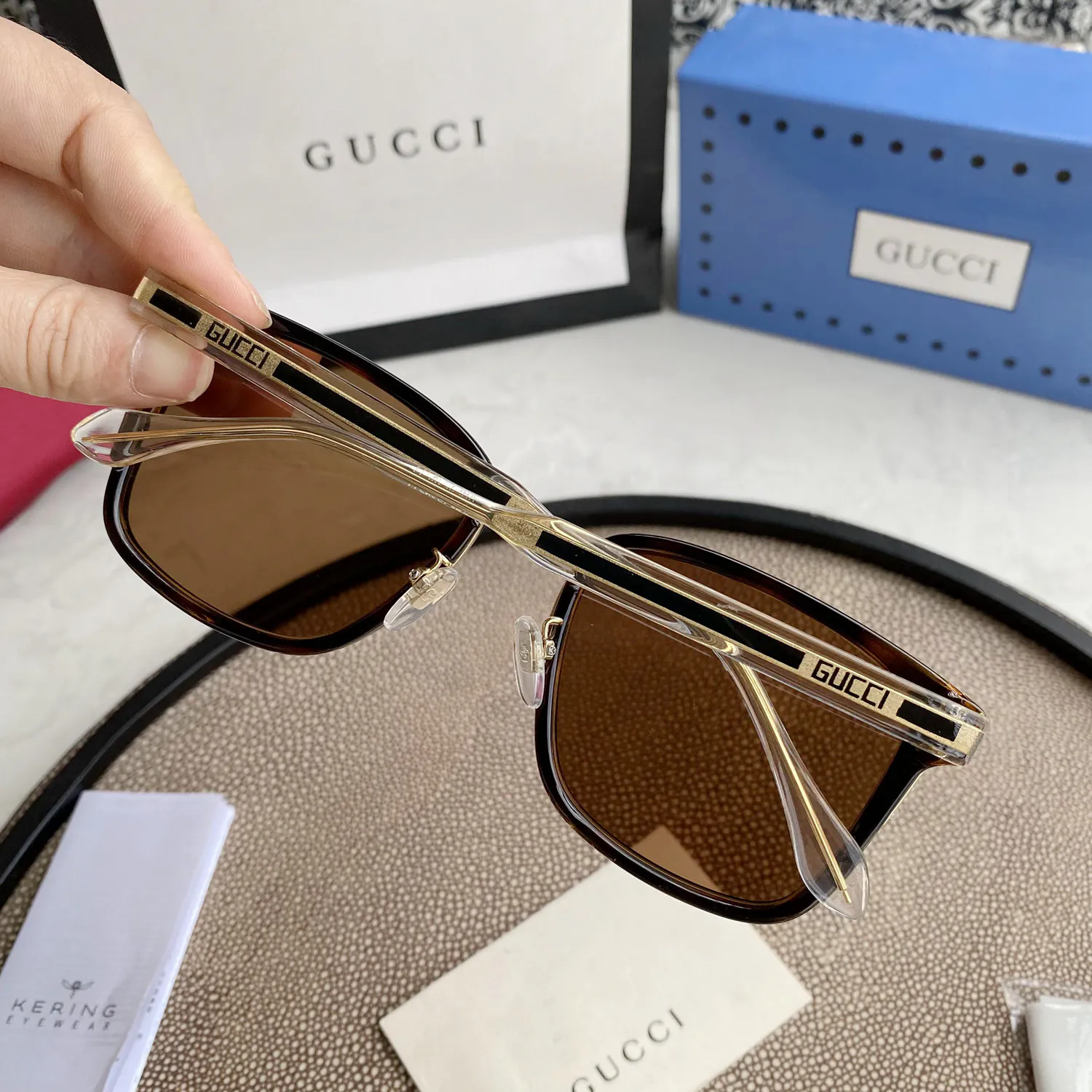 Gucci Eyewear square tinted sunglasses — image 6