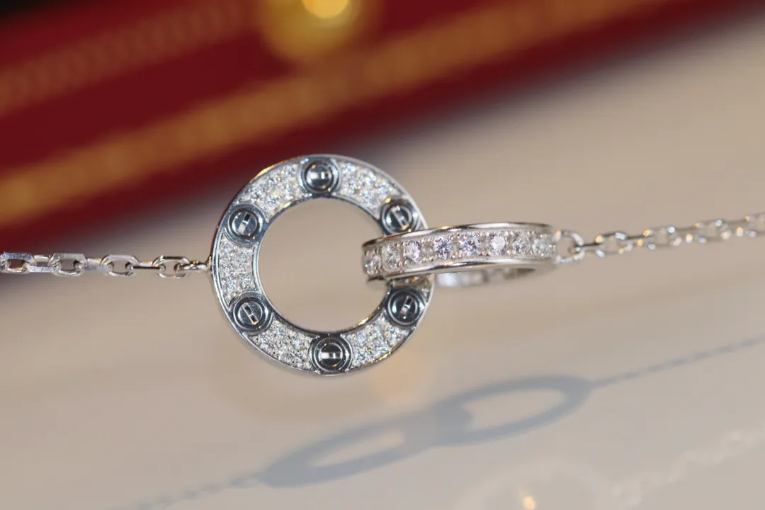 Cartier Love Diamond-Paved Necklace — image 5