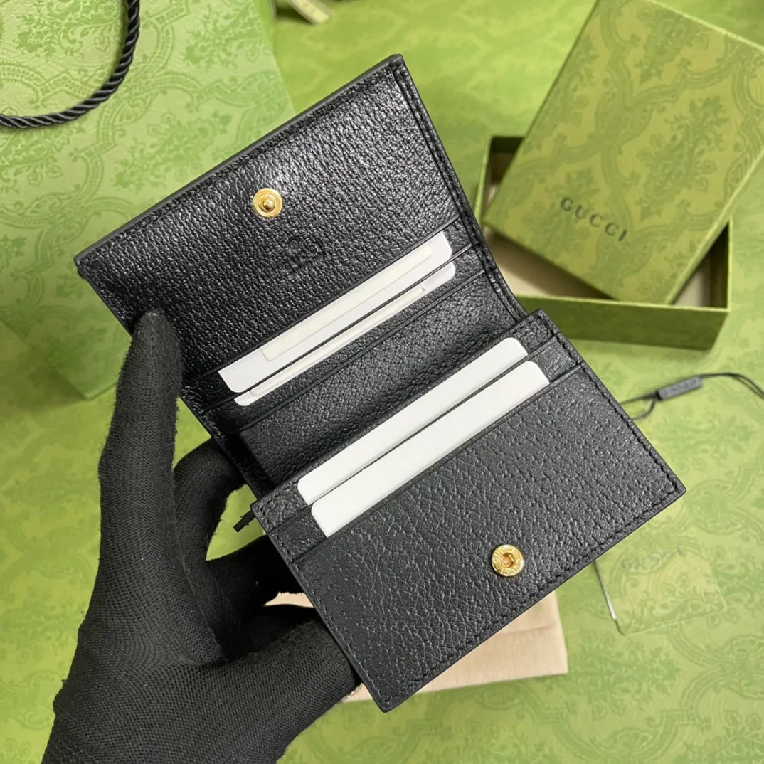 Leather card case wallet — image 6