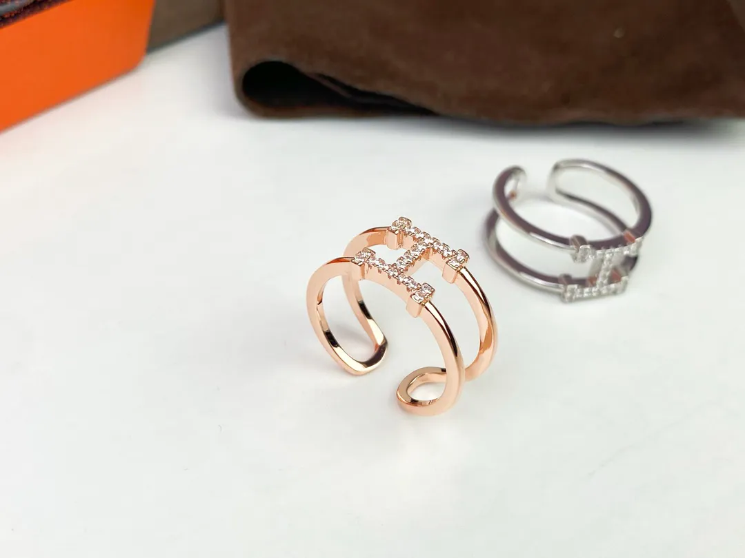 Hermes H Diamond Ring — image 7