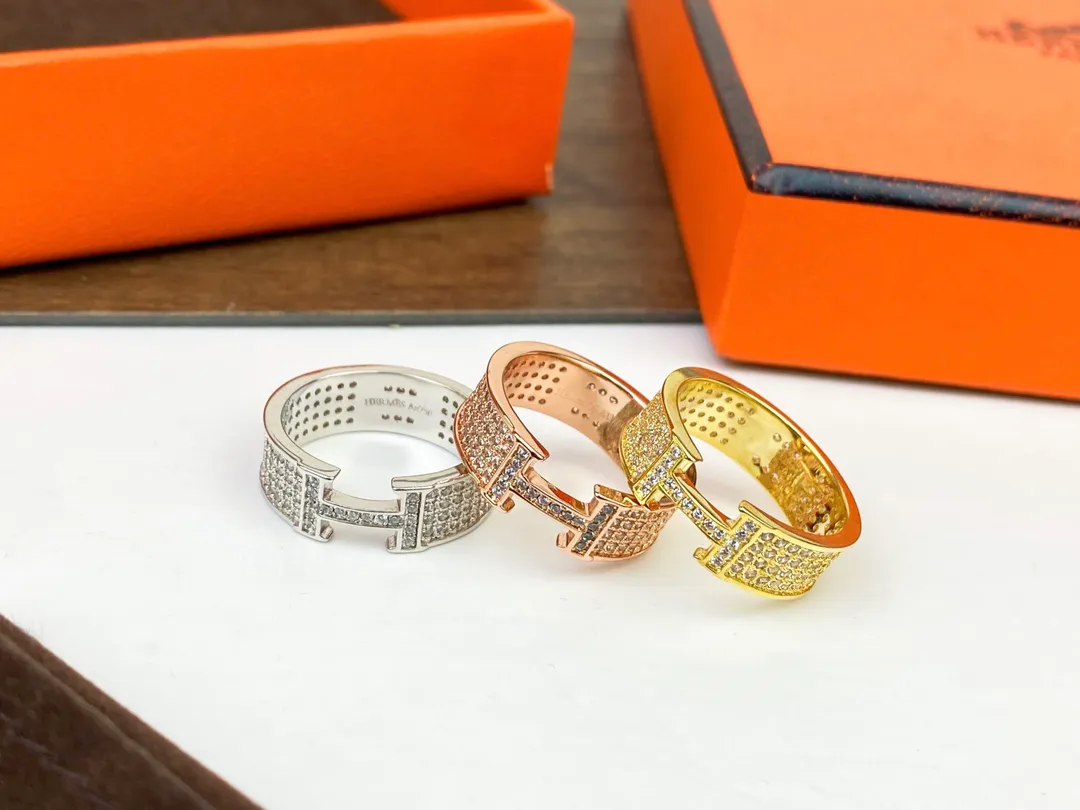 Hermes H Diamond Ring — image 2